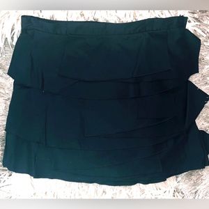 Black Ruffl mini skirt